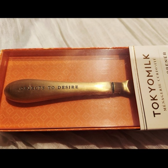 TokyoMilk Luxe Letter Opener, Objects to Desire Margot Elena Fall Box Exclusive - Picture 3 of 10